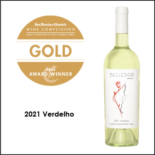 2021 Verdelho GOLD San Francisco Chronicle Wine Competition Award