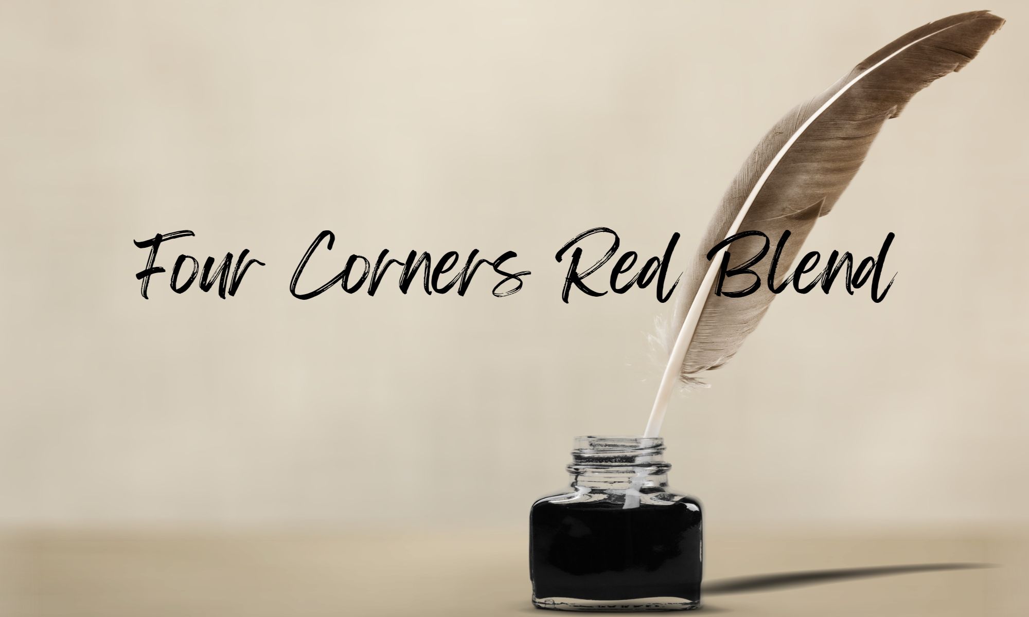 Wine Poem: Four Corners Red Blend
