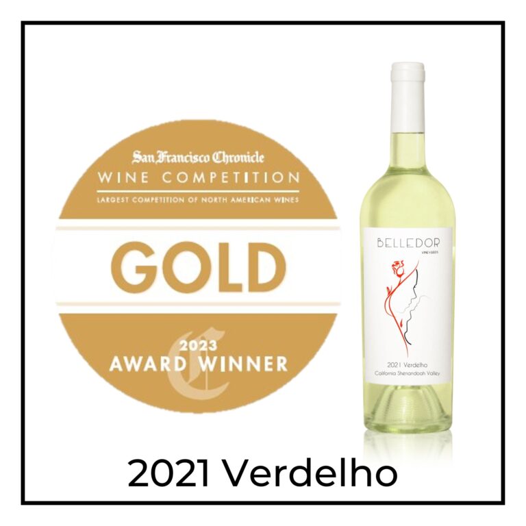 GOLD 2021 Verdelho San Francisco Chronicle Wine Competition Awards