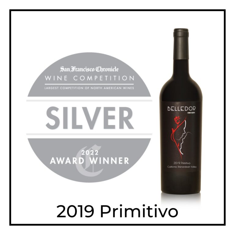 Silver Awards San Francisco Chronicle Wine Competition 2019 Primitivo