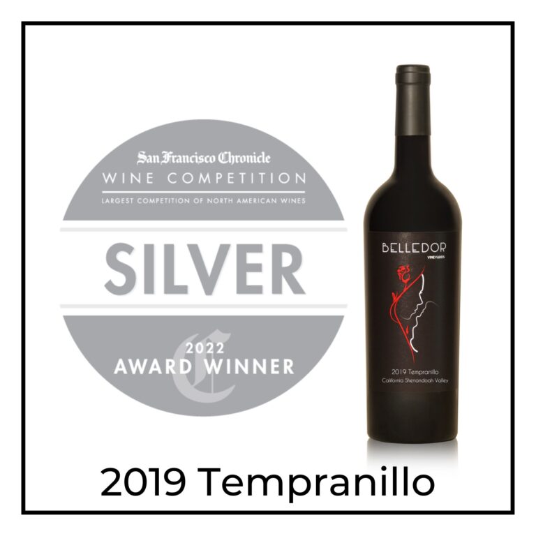 Awards Silver San Francisco Chronicle Wine Competition 2019 Tempranillo