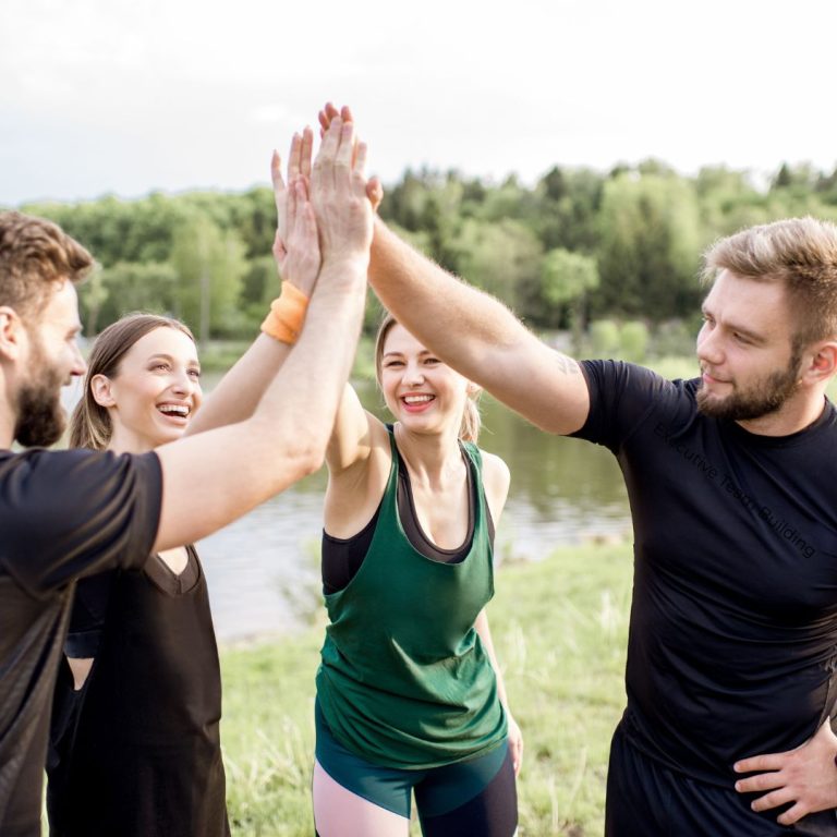 Outdoor team-building activities in Shenandoah Valley wine country